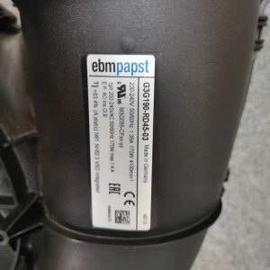 Wentylator odśrodkowy EC – RadiCal-G3G190-RD45-03