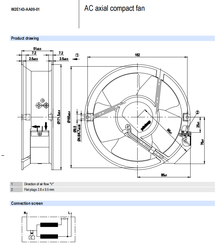 AC axial compact fan-W2E143-AA09-01(1)